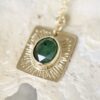 Midas is Melting + Emerald sunburst pendant - Image 8