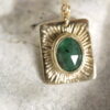 Midas is Melting + Emerald sunburst pendant - Image 3