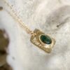 Midas is Melting + Emerald sunburst pendant - Image 7